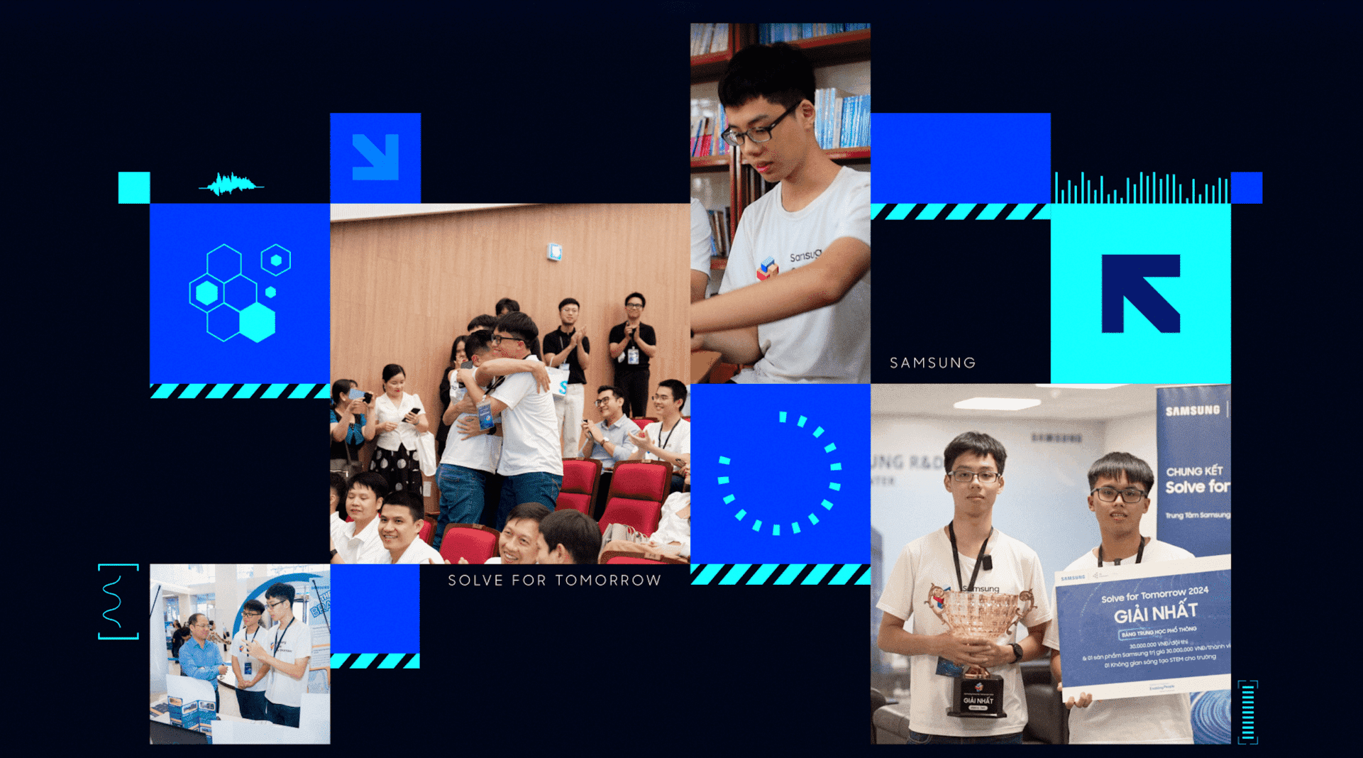 Hành trình khơi nguồn ý tưởng từ các vấn nạn xã hội đến ngôi vị quán quân Solve for Tomorrow 2024